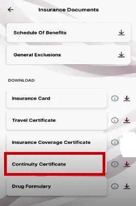 Certificate of Continuity in UAE