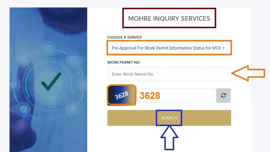 Check Work Permit Status in UAE