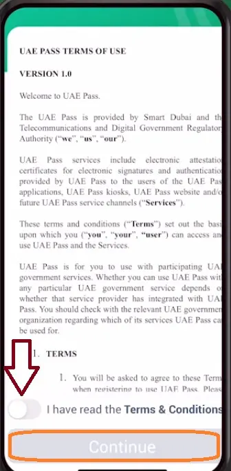 uae pass registration without emirates id
