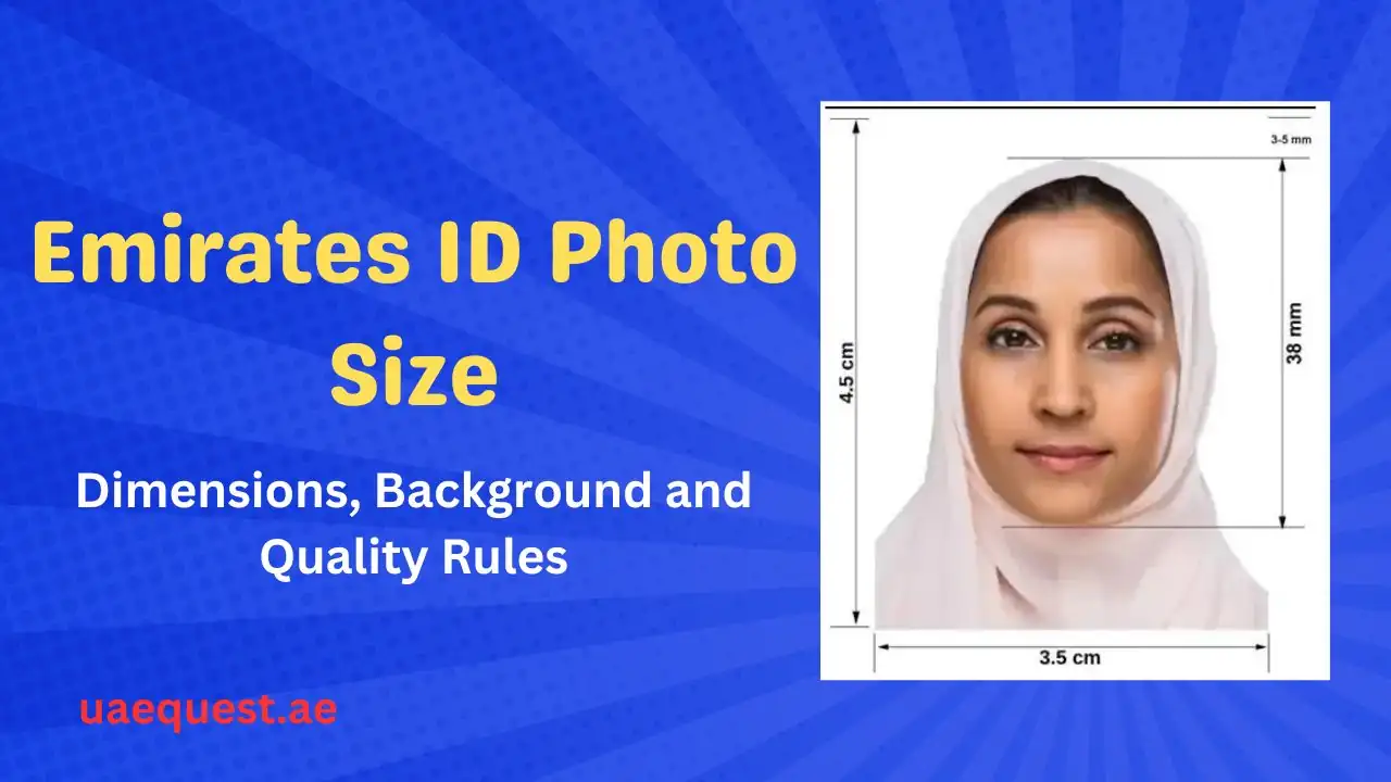 Emirates ID Photo Size