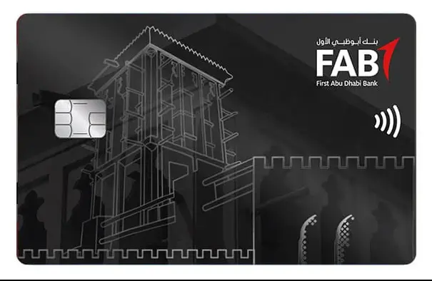 Government Black Corporate Card - FAB Prepaid Card
