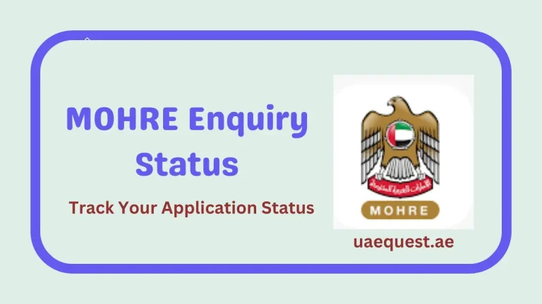 MOHRE Enquiry Status