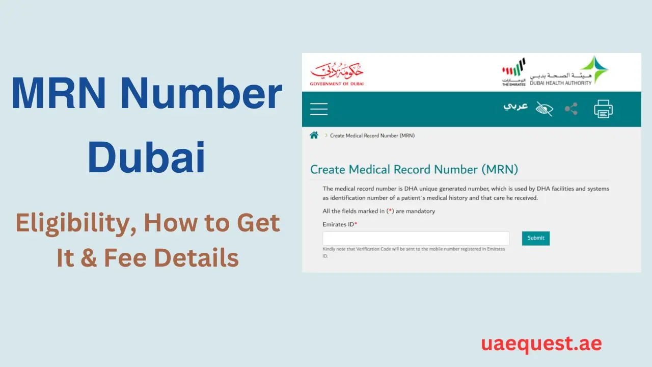 MRN Number Dubai