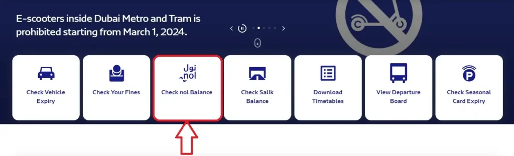 nol card balance check with number
