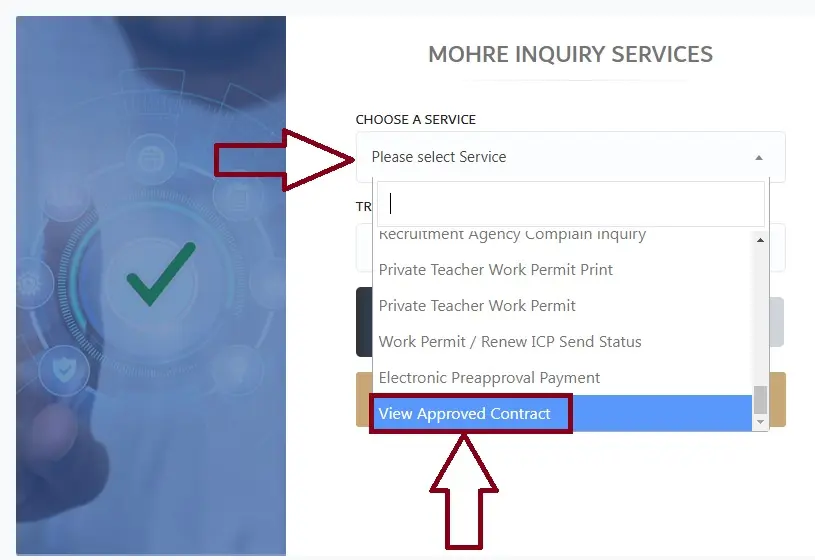 MOHRE Enquiry Status