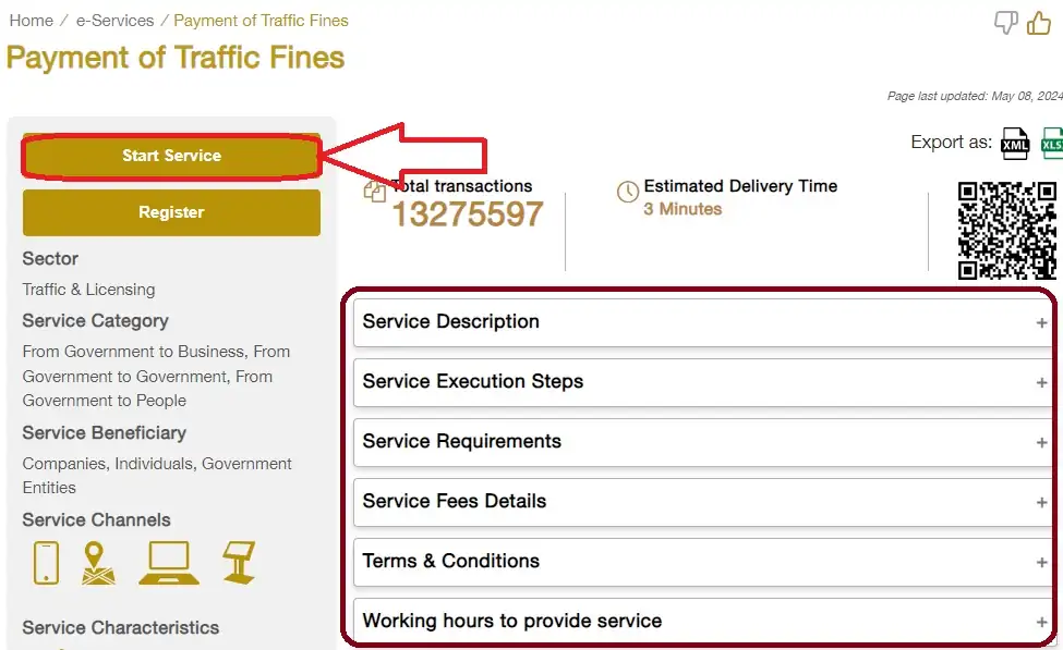 sharjah traffic fines