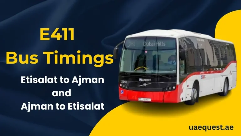 E411 Bus Timings