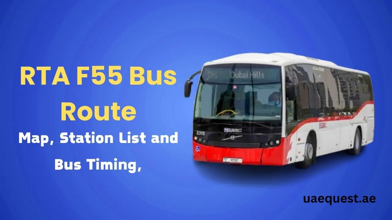 RTA F55 Bus Route