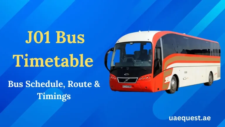 J01 Bus Timetable