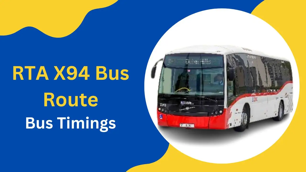 RTA X94 Bus Route