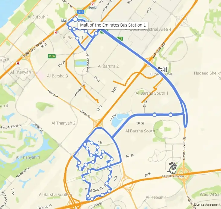 j01 bus timetable