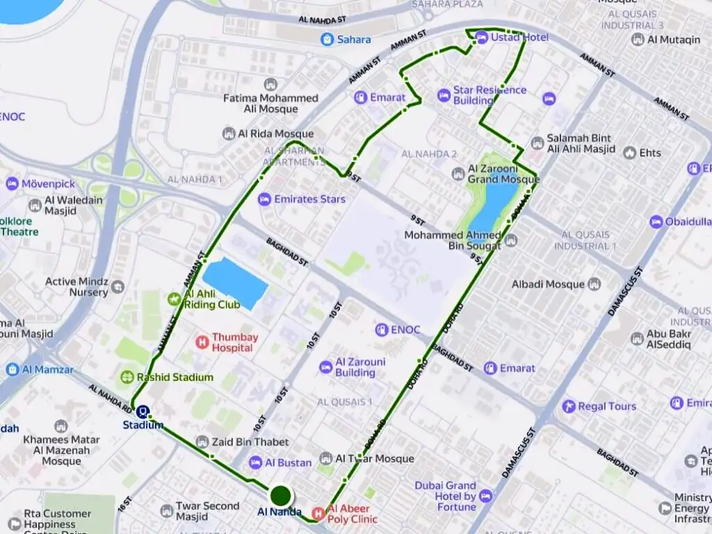 F21 Bus Route