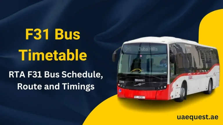 F31 Bus Timetable