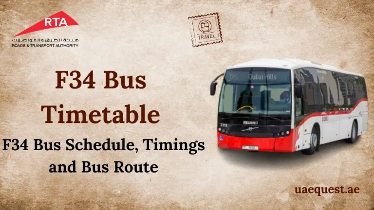 F34 Bus Timetable