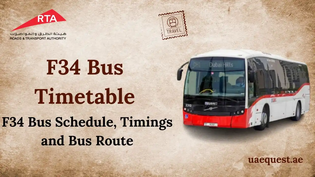 F34 Bus Timetable