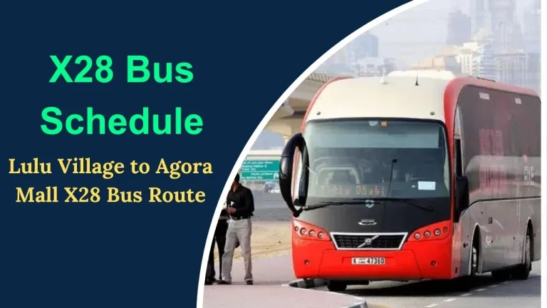 X28 Bus Schedule