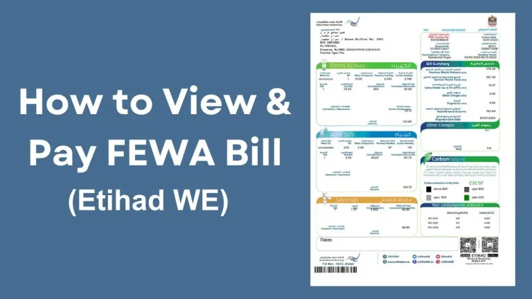 fewa bill view and pay