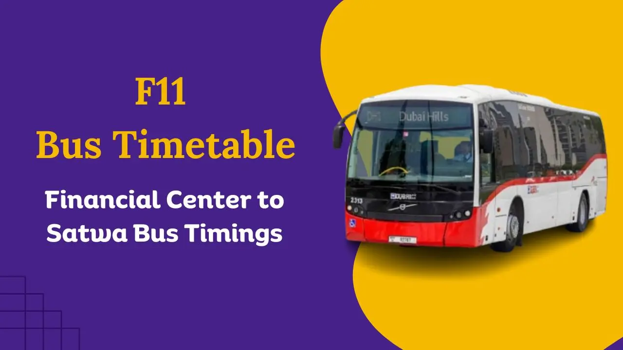 F11 Bus Timetable