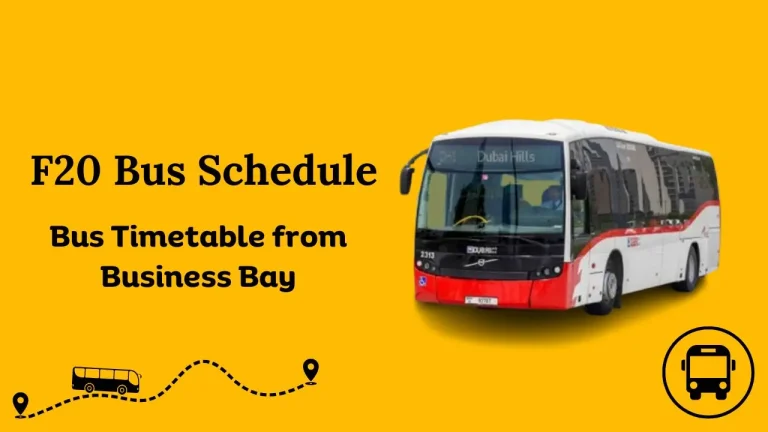 F20 Bus Schedule