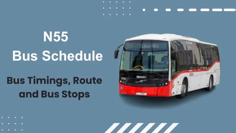 N55 Bus Schedule